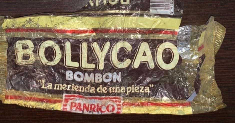 Envoltorio de Bollycao bombón de Panrico.