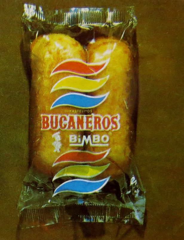 Bolsa de pastelitos Bucaneros de Bimbo.