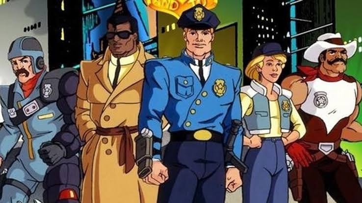 Los protagonistas de los dibujos C.O.P.S.