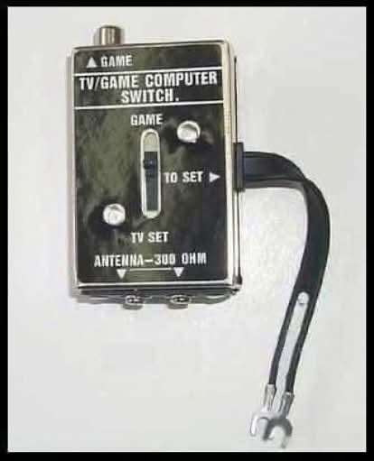 Conmutador de antena TV/Game.