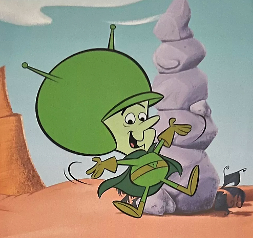 El Gran Gazú, personaje verde de Los Picapiedra