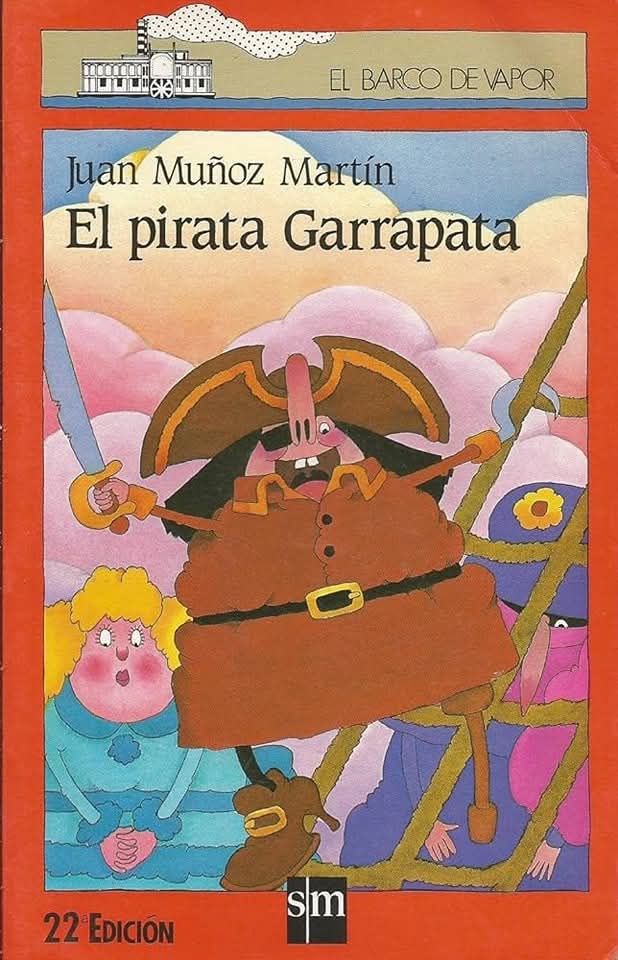 Portada de El pirata Garrapata.