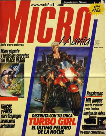 Portada de la revista Micromanía.