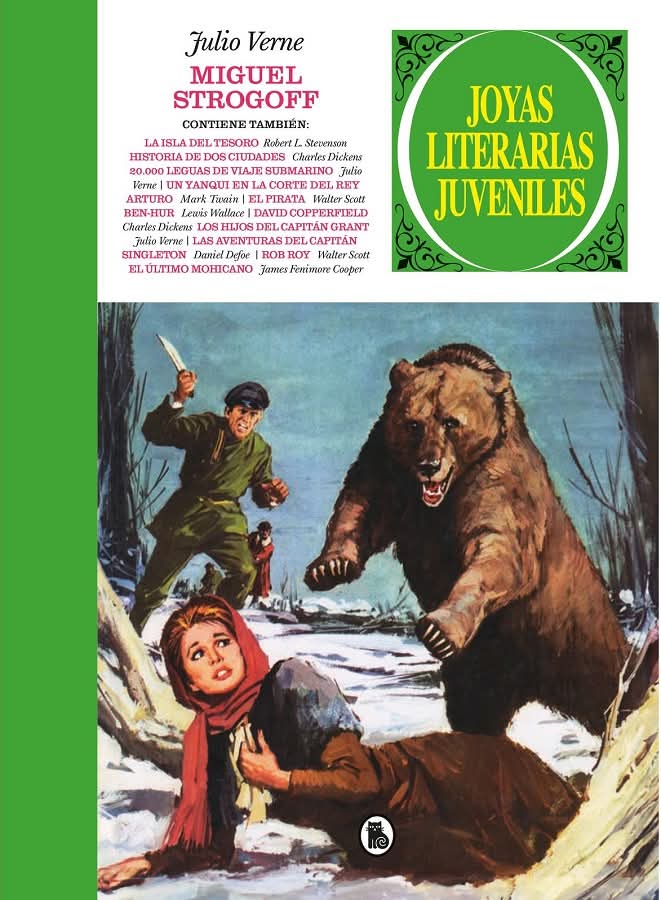 Portada de Miguel Strogoff de Joyas Literarias Juveniles.