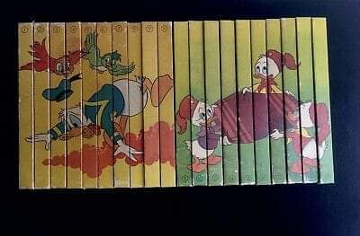 Puzle de piezas alargadas con el pato Donald.