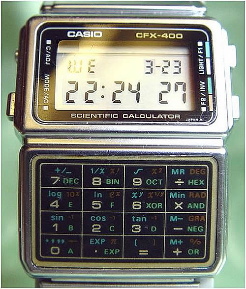 Reloj Casio con calculadora.