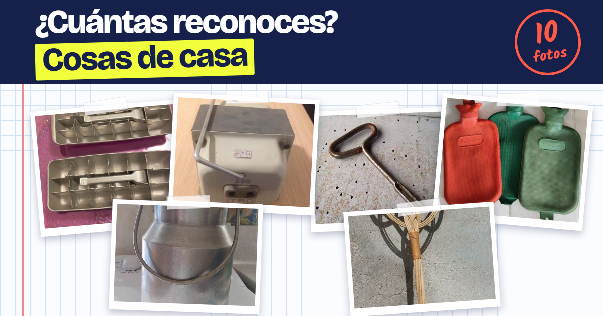 Collage con algunas de las fotos del test
